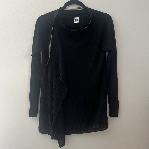 M Missoni Women’s‎ Cowl Neck Wrap Long Sleeve Tunic Lambs Wool Blend Size 6 - Picture 3 of 16